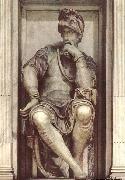 Michelangelo Buonarroti Tomb of Lorenzo de' Medici France oil painting artist